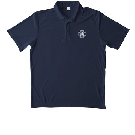 Aurora FCA Basics, a True Navy Unisex Performance Polo