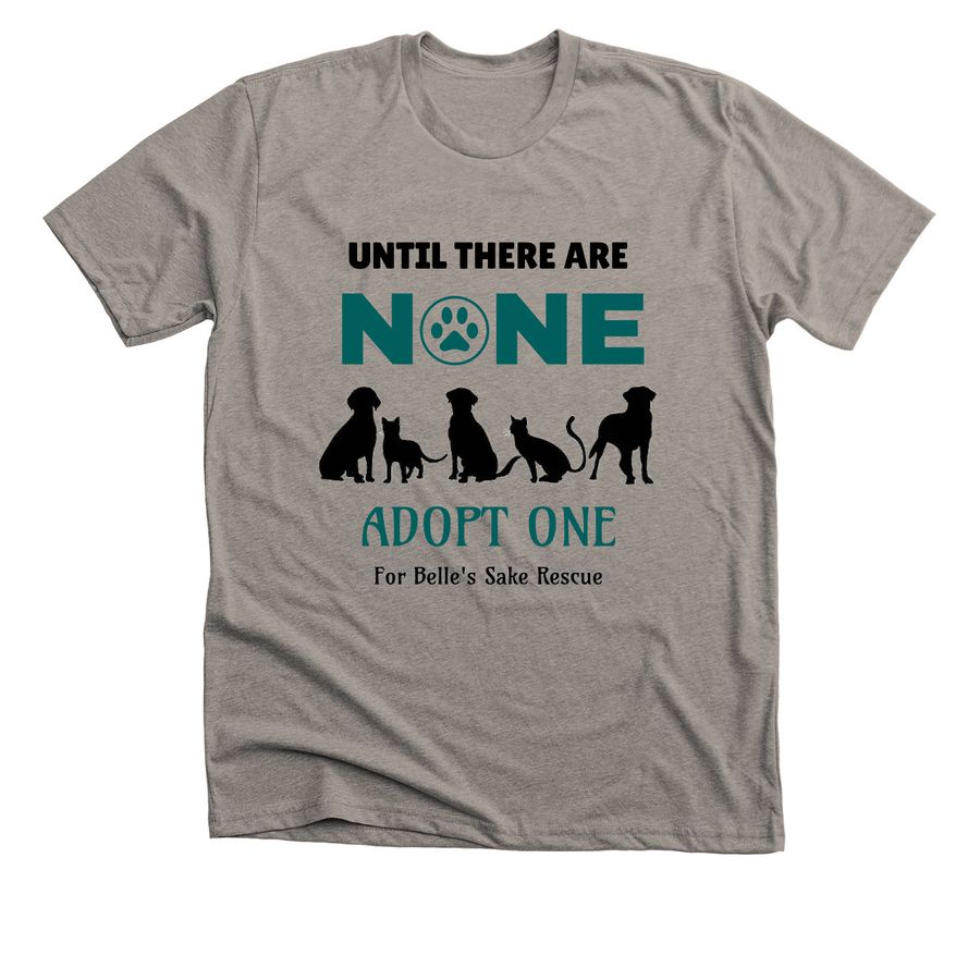 Adopt, a Heather Stone Premium Unisex Tee