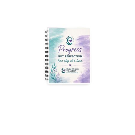 Progress Journal, a White Spiral Notebook