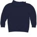 MK Pullover Hoodie, a Classic Navy Midweight Pullover Hoodie (back-view)