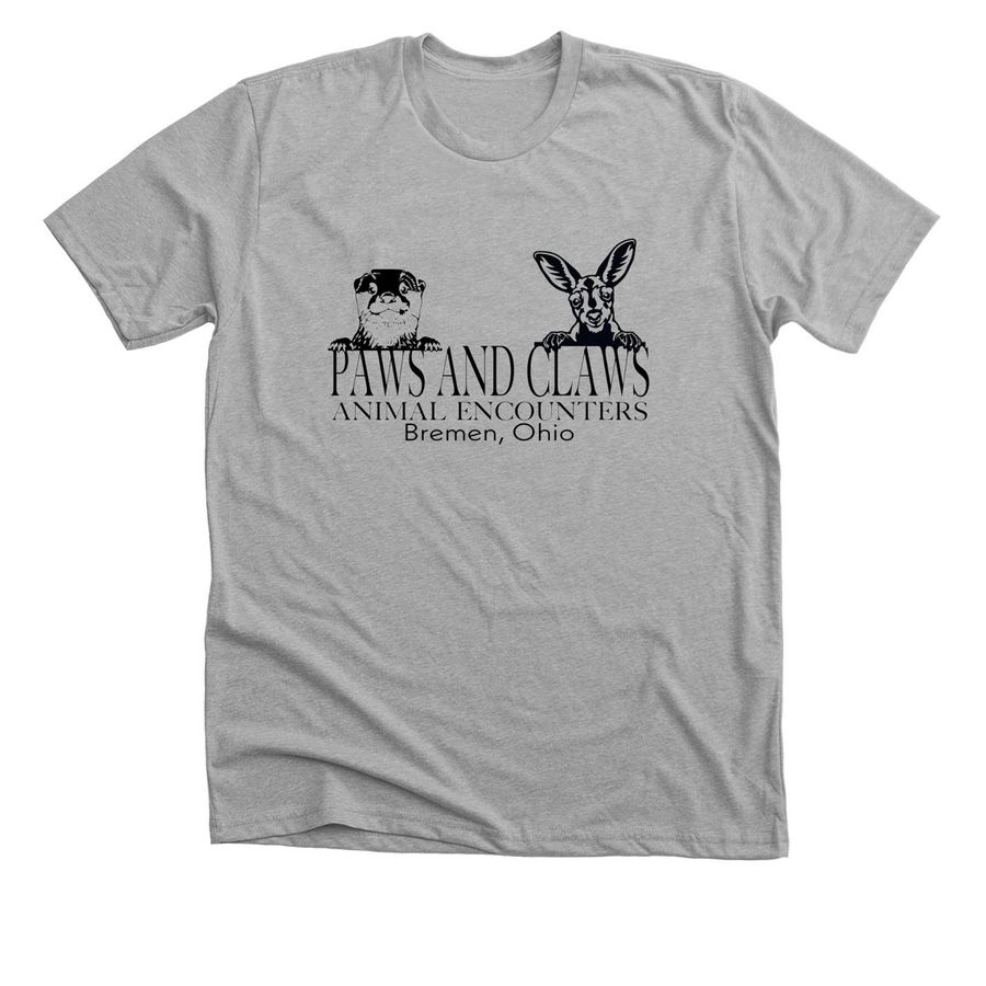 Logo, a Athletic Heather Premium Unisex Tee