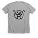 Let Hope Lead, a Athletic Heather Premium Unisex Tee (back-view)