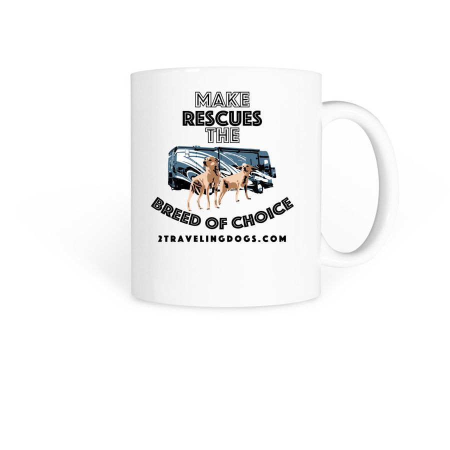 Fundraiser To Continue Our Rescue Mission&nbsp;, a White Coffee Mug