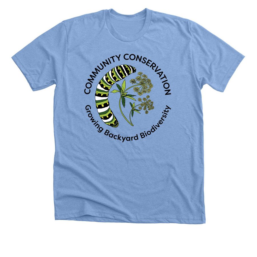 Community Conservation, a Heather Carolina Blue Premium Unisex Tee