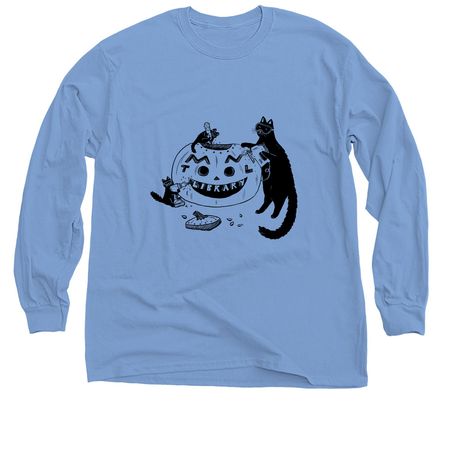 Pumpkins & PowerDrills, a Carolina Blue Classic Long Sleeve Tee