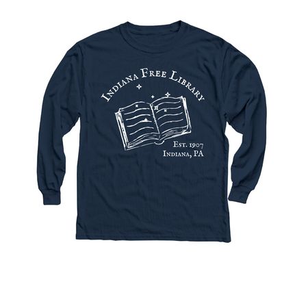 IFL - Est. 1907, a Navy Youth Long Sleeve Tee