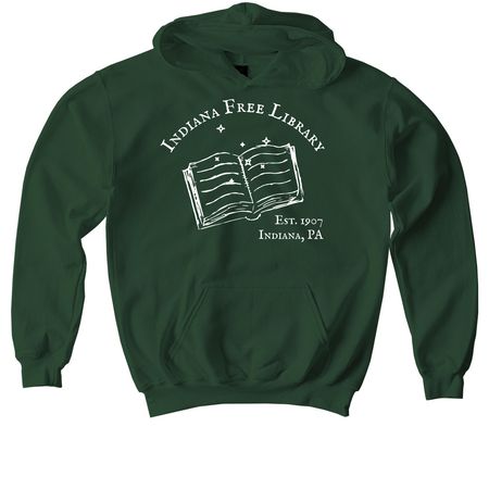 IFL - Est. 1907, a Forest Green Youth Pullover Hoodie