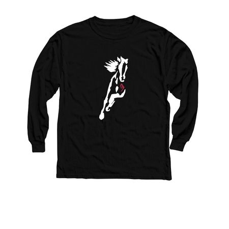 Wild Hearts Fall Merchandise, a Black Youth Long Sleeve Tee