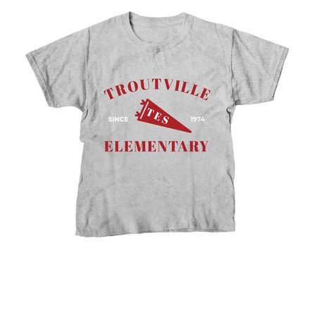 TES Spirit, a Sport Grey Youth Unisex Tee