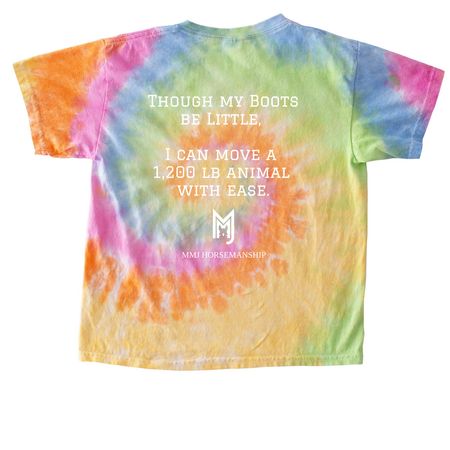 The LITTLE BOOTS Collection, a Eternity Youth Tie Dye Tee