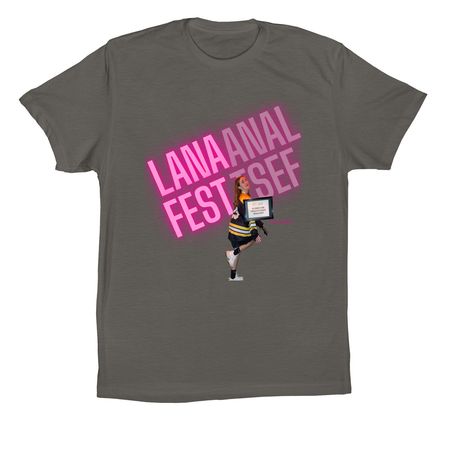 LanaFest shirt, a Asphalt Premium Cotton Tee