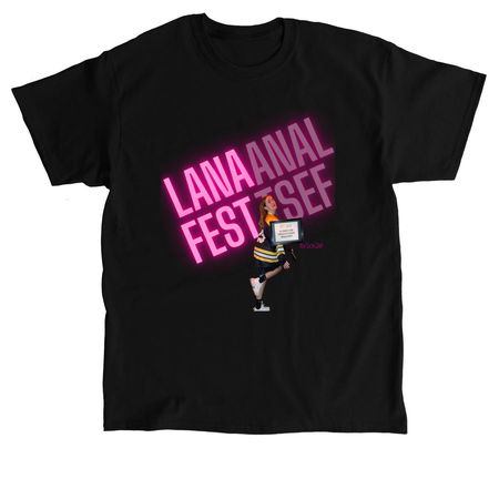 LanaFest shirt, a Black Classic Unisex Tee