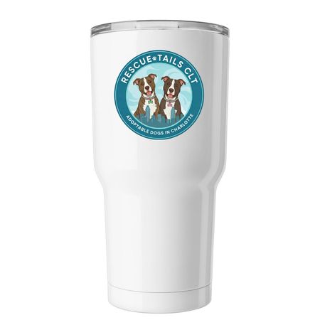 tumbler, a White Insulated Tumbler