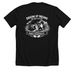 Digging Up Dreams, a Solid Black Blend Premium Unisex Tee (back-view)