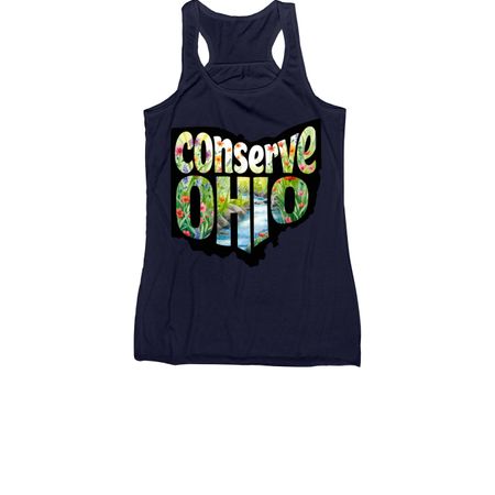 Tank Tops, a Navy Women's Racerback