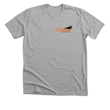 Della Fuoco &nbsp;, a Athletic Heather Premium Unisex Tee