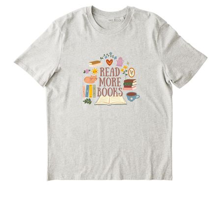 Read More Books, a Eco Heather Stanley/Stella Unisex Creator 2.0 Tee