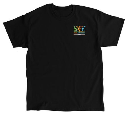 SAFE Gibbon - Rosie the Gibbon, a Black Classic Unisex Tee