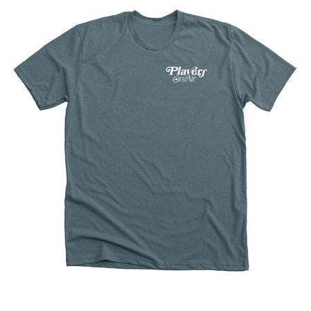 Players on Air Basic Shirt, a Heather Slate Premium Unisex Tee