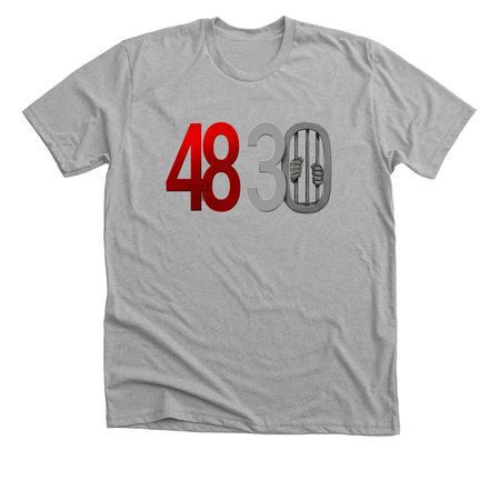 48 30&nbsp;, a Athletic Heather Premium Unisex Tee