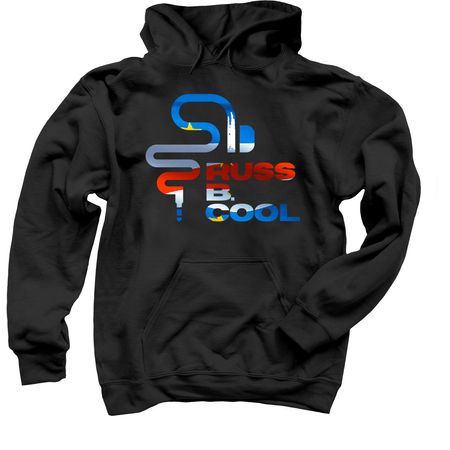 Russ B. Cool CV PRIDE, a Black Pullover Hoodie