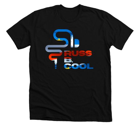 Russ B. Cool CV PRIDE, a Solid Black Blend Premium Unisex Tee