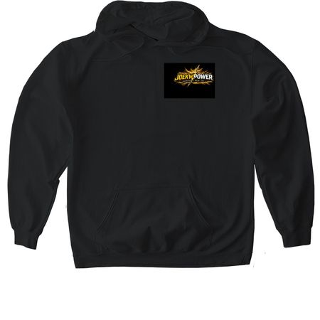 Build By Hand Powered By Purpose, a Black Gildan Softstyle Pullover Hoodie