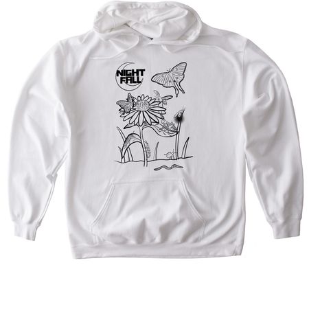 2026 Meadow (PRINT ON DEMAND), a White Gildan Softstyle Pullover Hoodie