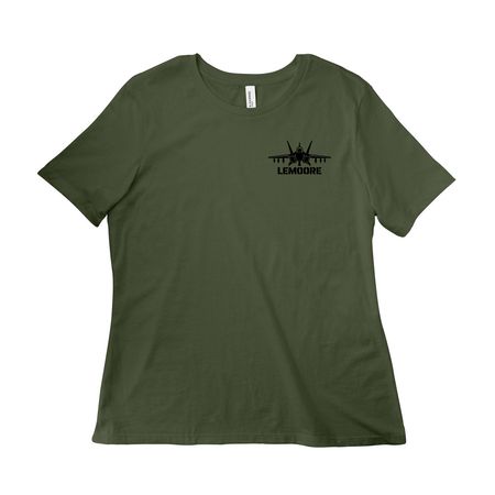 25 logo Womens and youth&nbsp;, a Military Green Women?s Relaxed Cotton Tee