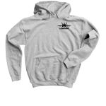 25 logo Womens and youth&nbsp;, a Sport Grey Youth Pullover Hoodie (back-view)