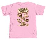 LIVE IN THE CREAM: Welcome to the Creamery., a Blossom Comfort Colors Unisex Tee (back-view)