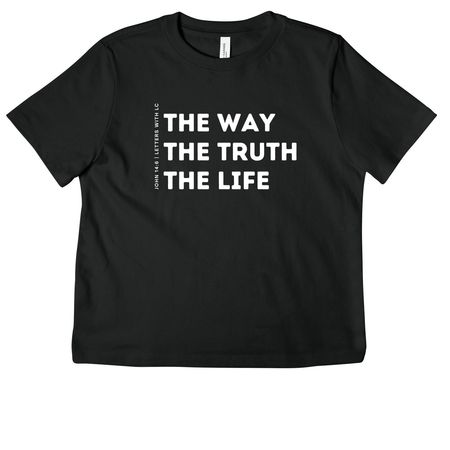 The Way, a Vintage Black Women's Heavyweight Tee