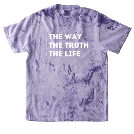 The Way, a Amethyst Comfort Colors Colorblast Tee