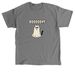 Boo(Boo) Kitty, a Charcoal Classic Unisex Tee