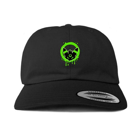 Just a hat, a Black Printed Classic Baseball Cap