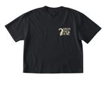 All Hands On Deck!, a Black Comfort Colors Boxy Tee (back-view)
