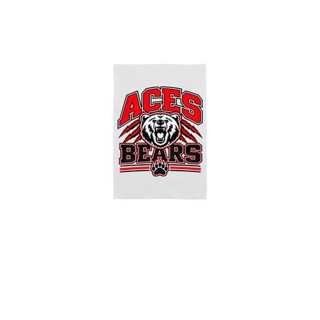 ACES Yard Flags, a White 12" x 18" Yard Flag