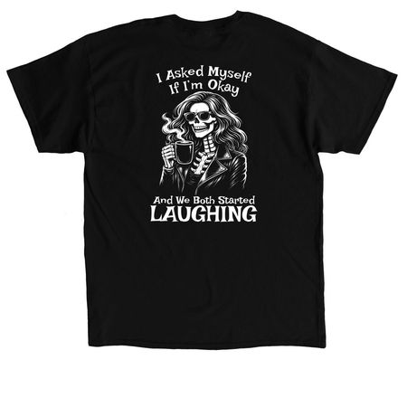 We Laughed, a Black Classic Unisex Tee