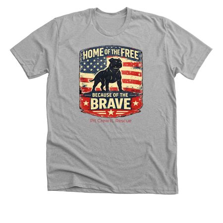 Celebrate & Help, a Athletic Heather Premium Unisex Tee