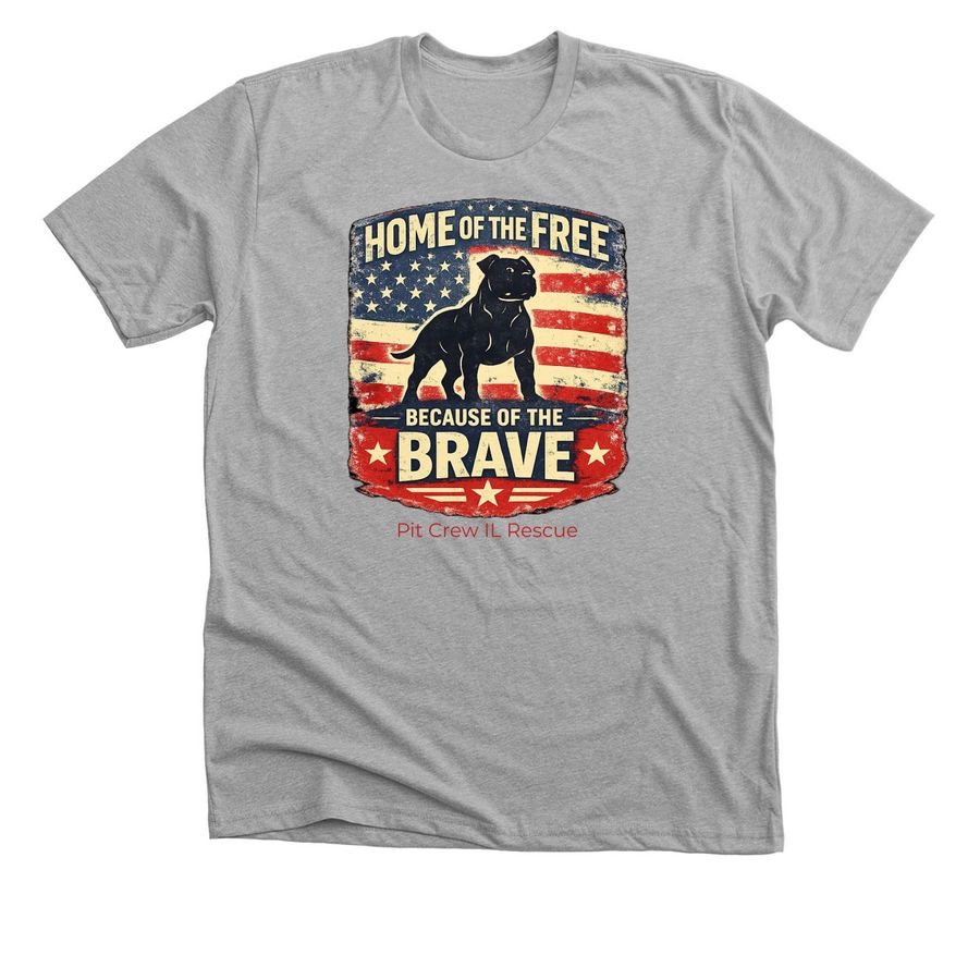 Celebrate & Help, a Athletic Heather Premium Unisex Tee