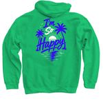 Fight Like Sarah&nbsp;, a Irish Green Pullover Hoodie (back-view)