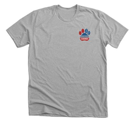 Legendary Canines&nbsp;, a Athletic Heather Premium Unisex Tee