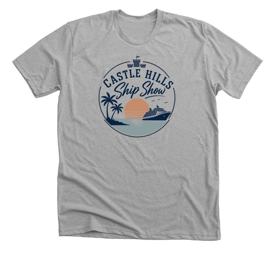 Welcome to the Ship Show, a Athletic Heather Premium Unisex Tee