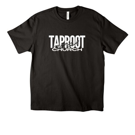 Taproot '26-'27, a Black Unisex Heavyweight Tee