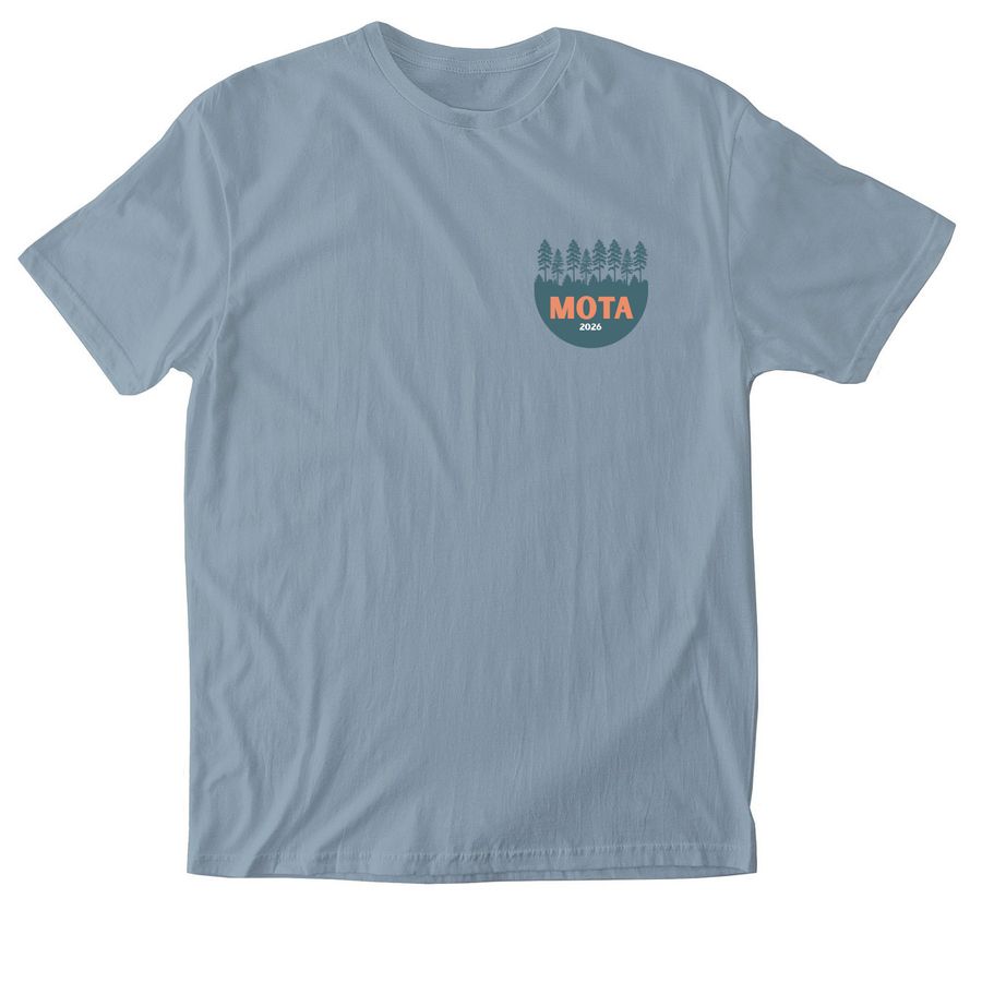 MOTA 2026 Conference: State Collection, a Stone Blue Softstyle Cotton Tee