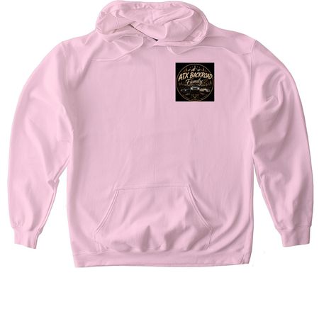 BackRaod Family Tee, a Light Pink Gildan Softstyle Pullover Hoodie
