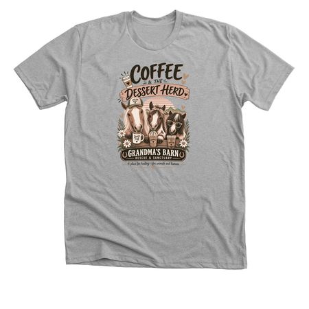 The Cutest Tee, a Athletic Heather Premium Unisex Tee