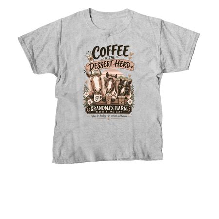 The Cutest Tee, a Sport Grey Youth Unisex Tee