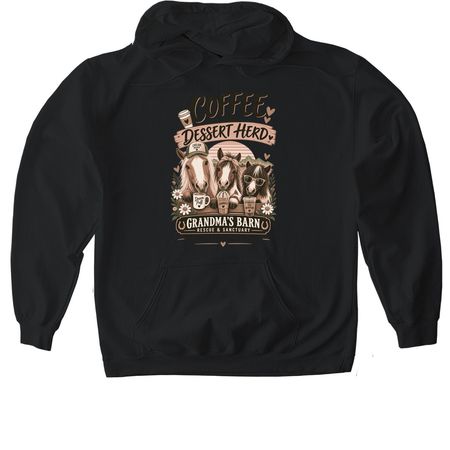 The Cutest Tee, a Black Gildan Softstyle Pullover Hoodie