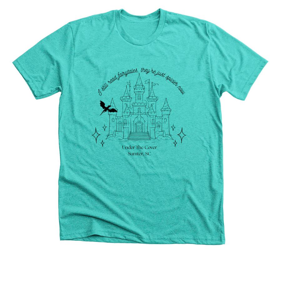 Fairytales, a Heather Sea Green Premium Unisex Tee